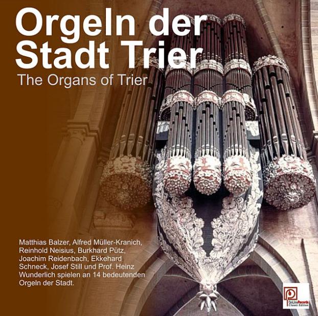 Orgeln der Stadt Trier - CD-Cover